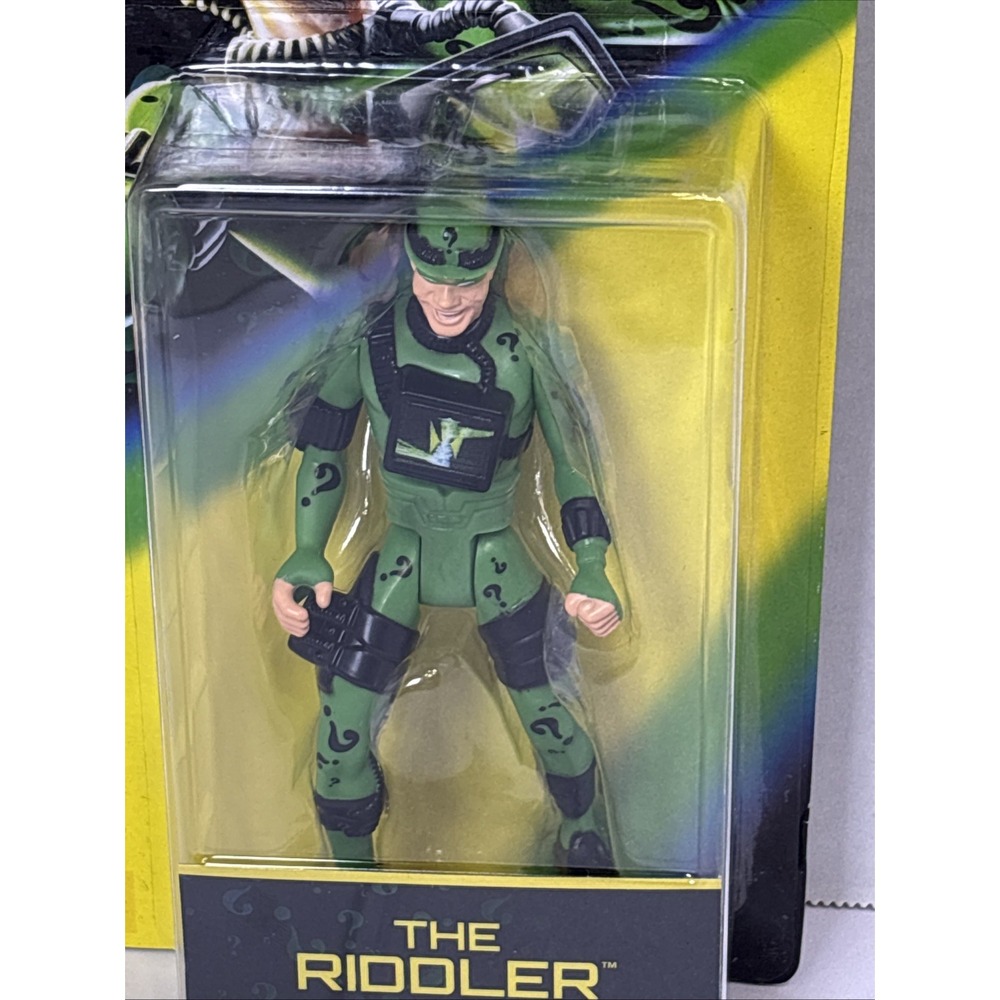 DC Retro Collection Batman Forever The Riddler 4 Inch Action Figure Spin Master - Picture 3 of 7